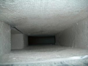 Duct after cleaning and coating