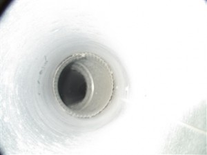 Dryer vent after cleaning